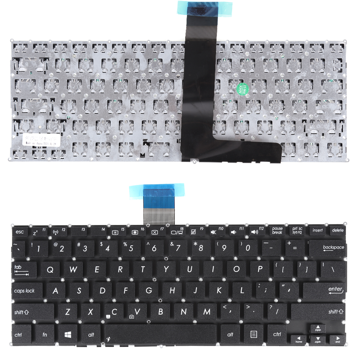 Picture of New Replacement Laptop Keyboard For ASUS F200CA X200MA X200CA series BLACK(Without FRAME,without foil,For Win8)OEM US Layout